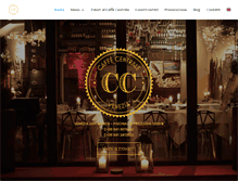 Tablet Screenshot of caffecentralevenezia.com